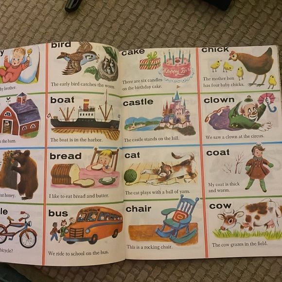 Vintage Little Golden Colorful PICTURE DICTIONARY-1979 - Picture 5 of 7